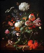 HEEM, Jan Davidsz. de Jan Davidsz de Heem Vase of Flowers oil painting artist
